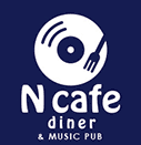 n cafe diner & music pub ロゴ
