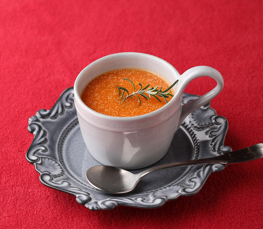 人参とたらこのスープ